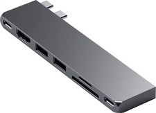 Satechi - PRO Hub Slim USB-C Hub 7-in-1 w/ USB 4 Port, 4K HDMI, USB3.2 Gen 2,...
