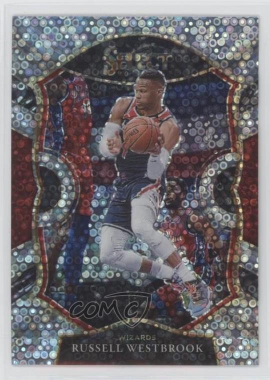 2020-21 Panini Select Concourse Disco Prizm Russell Westbrook #39 0o6v