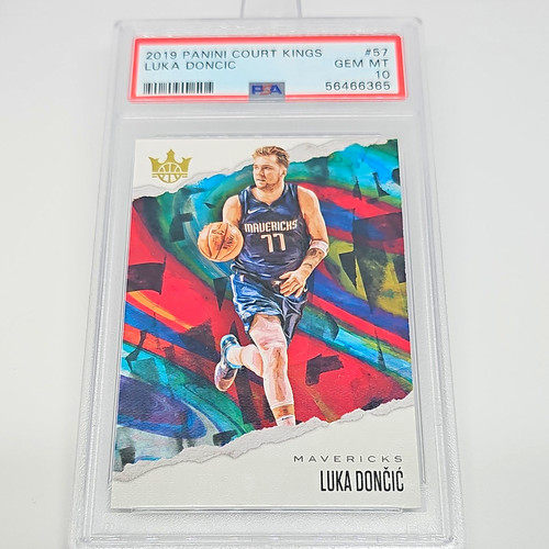 Panini 2019-20 Court Kings Luka Dončić #57 Dallas Mavericks PSA 10