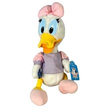 Vintage Daisy Duck Plush 12  Applause Disney Mickey  Pals 90s Stuffed Toy Tags