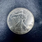 2002 American Silver Eagle 1 Troy oz .999 Fine Silver US Mint Coin Bullion BU