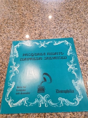 LP - pasquale amato mafalda salvatini - Discophilia - Serie Fur - Libhaber -