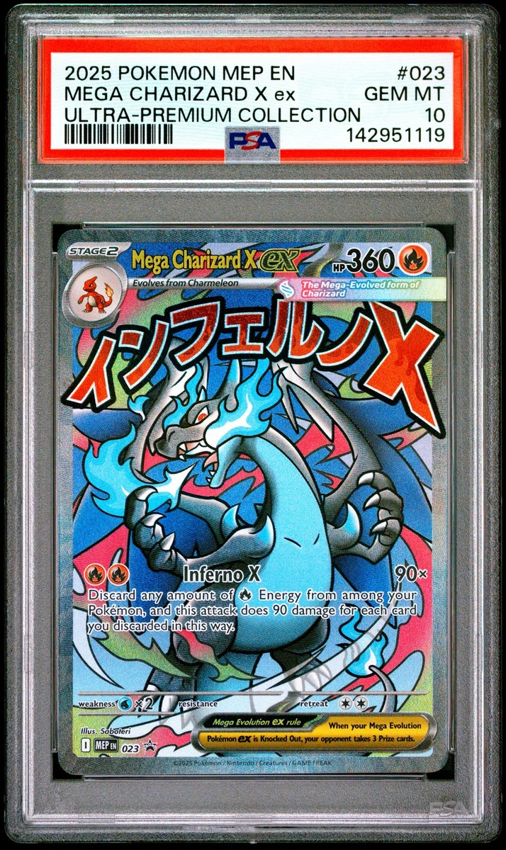 Pokémon Charizard Grade 10 Pokémon TCG Individual Collectible Card
