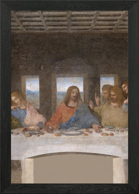 Last Supper Masterpiece 2 Framed Wall Art Poster Canvas Print Picture
