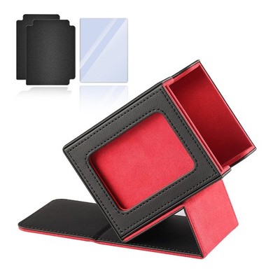 MTG Deck Box for Commander Display Window,Card Deck Box Fits 100 Double Sleev...