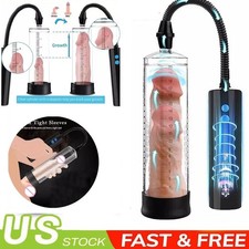 Male Penis Enlarger ED Vacuum Electric Penis Pump Rechargeable Treatment Gift