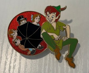 Peter Pan Umbrella UK Disney Store Exclusive LE 1000 Spinning Pin