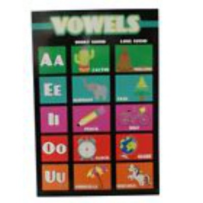 36856 - Vibrant and Engaging Vowels and Sight Words Educational Posters for Clas