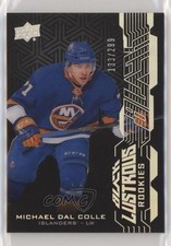 2018-19 SPx UD Black Lustrous Rookies 133/299 Michael Dal Colle #LR-MD iy3