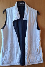Schicke Wende-Damenweste WIND Weiß oder Blau Gr. M, TOP Zustand da sehr gepflegt