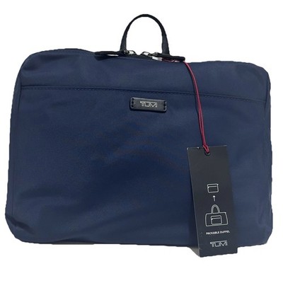 NWT TUMI Voyageur Just In Case Packable Duffel Bag - Navy - 142602