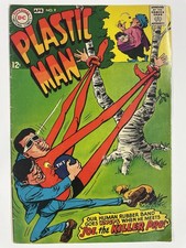 Plastic Man 9 FN- Fine- 5.5 DC Comics 1968