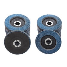 20 Pack 4.5" Ceramic Flap Disc 40 Grit T29 7/8" Arbor Grinding Wheel