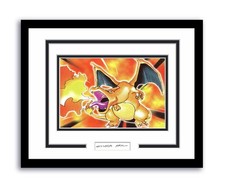 Pokemon Charizard Mitsuhiro Arita Autographed Signed 11x14 Framed Photo ACOA
