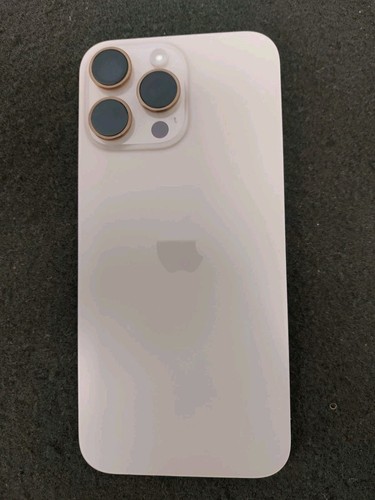 Apple iPhone 16 Pro Max 6.9" Desert Colour Original Back Glass + Components £ - Picture 1 of 13