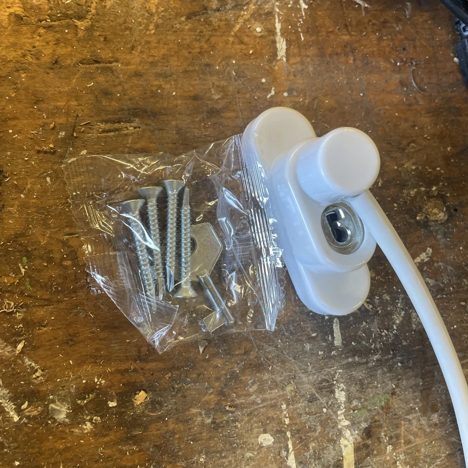 9 x Window Door Cable Restrictor Ventilator Child Baby Safety Security Lock UPVC - Image 2 of 4