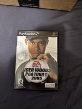 Tiger Woods PGA Tour 2005 For PlayStation 2 CASE AND MANUAL ONLY