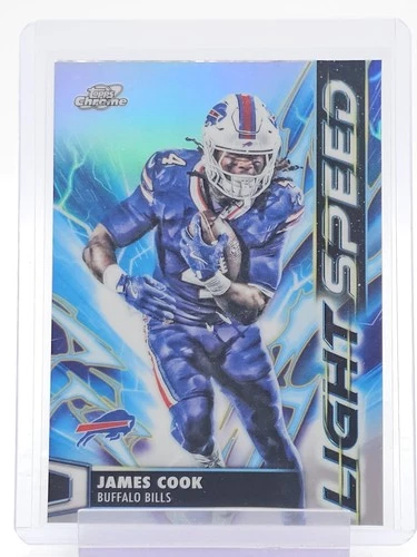 2025 Topps Cosmic Chrome James Cook Base (RAW)