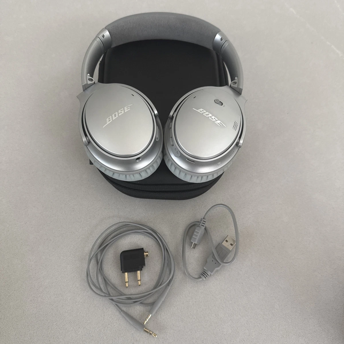 Bose QuietComfort 35 II Silver Headphones for Sale | Shop New