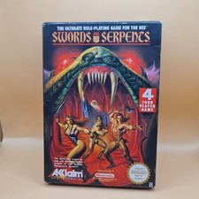 ebay® Auktion 317715344588 | Nintendo NES Swords and Serpents mit OVP und Anleitung Thumbnail of ebay® auction 317715344588 | Nintendo NES Swords and Serpents mit OVP und Anleitung