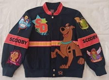 SCOOBY DOO JH Design/Jeff Hamilton 2008 Kids Jacket NEW Size Large 9-10 Racing