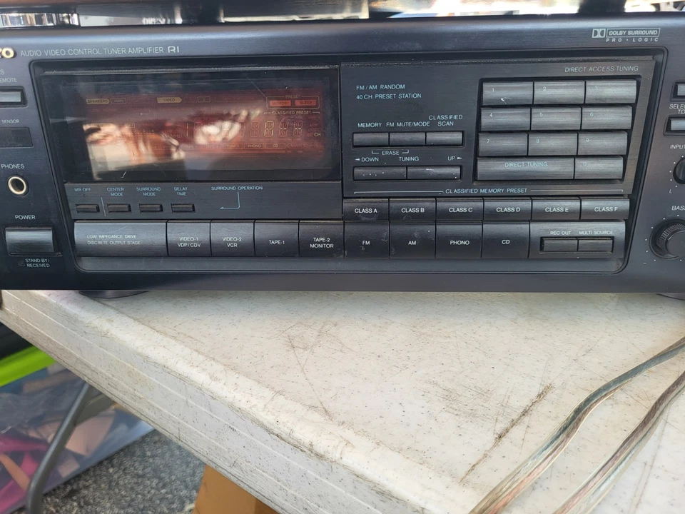 ONKYO TX-SV303PRO AM/FM Stereo Receiver - Image 3 of 3