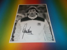 Manfred Kaltz DFB European Champion 1980 signed autograph on 20x28 photo