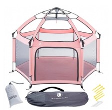 POP 'N GO PLAYPEN - Indoor  Outdoor Baby Playpen for Babies and Toddlers PINK