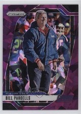 2024 Panini Prizm Purple Ice Prizm 172/225 Bill Parcells #221 HOF 5z0