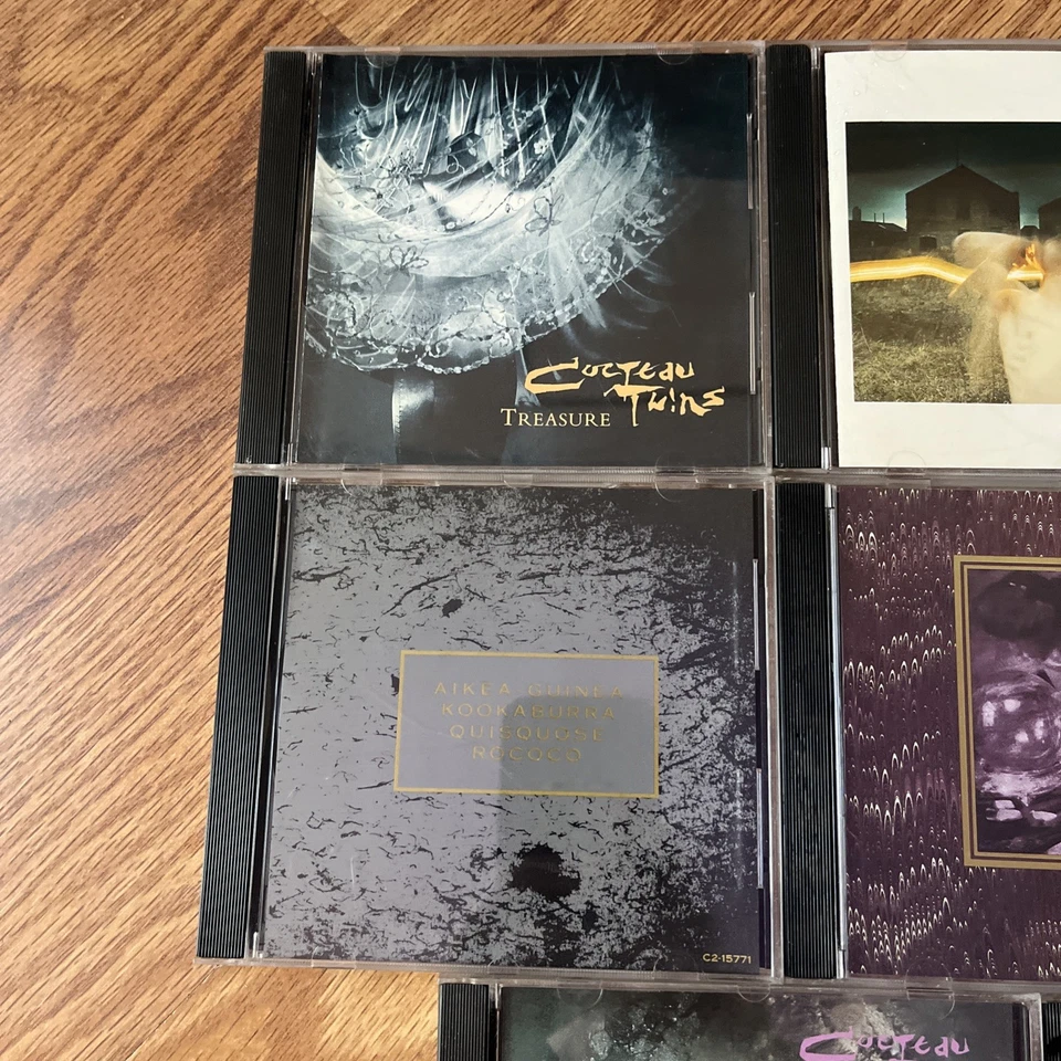 RARE Cocteau Twins CD Lot Echoes Lullabies Aikea Maker Luck Pig Sunbursts Easy - Image 2 of 4