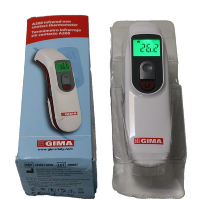 GIMA 25582 Infrarot-Thermometer, für Erwachsene und Kinder geeignet