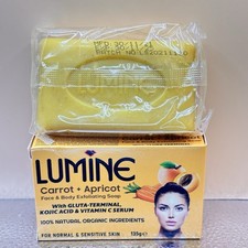 Lumine Carrot, Apricot Face And Body Exfoliating Soap ONE PIECE 