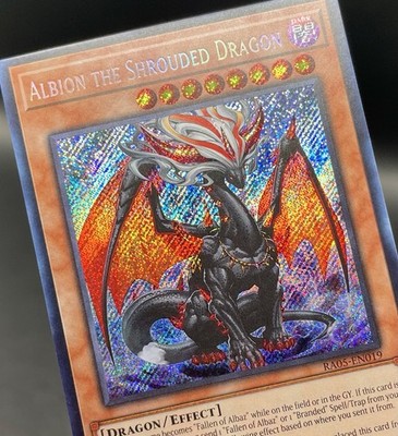 Albion the Shrouded Dragon RA05-EN019 Secret Rare Rarity