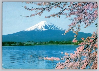 Postcard - Lake Kawaguchi In Spring, Mt Fuji, Japan