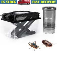 Reptile Cricket Keeper Calcium Powder Mixer Combo Reptile Nutrition Care New