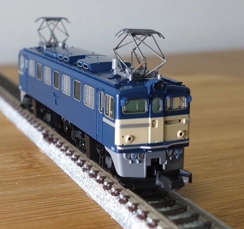 Tomix 9114 Spur N JNR ED61 Elektrolokomotive in blauer Lackierung | Zustand: Used