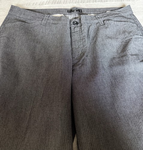 Riders By Lee Dark Gray Twill Dress Pants 16W Straight Leg - Picture 14 of 16