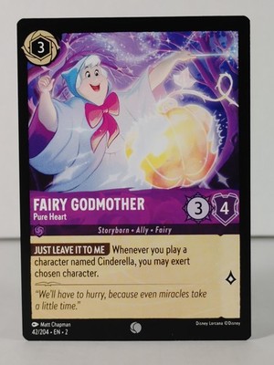 Fairy Godmother - Pure Heart - Rise of the Floodborn LORCANA 42/204 singles