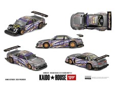 Kaido House x Mini GT Nissan Silvia S13-R Kaido Drift V1 Greddy KHMG235 1/64