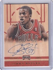 2012-13 Panini Threads Basketball Jimmy Butler Rookie Auto