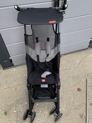 gb Pockit Air All-Terrain Ultra Compact Lightweight Folding Stroller, Black