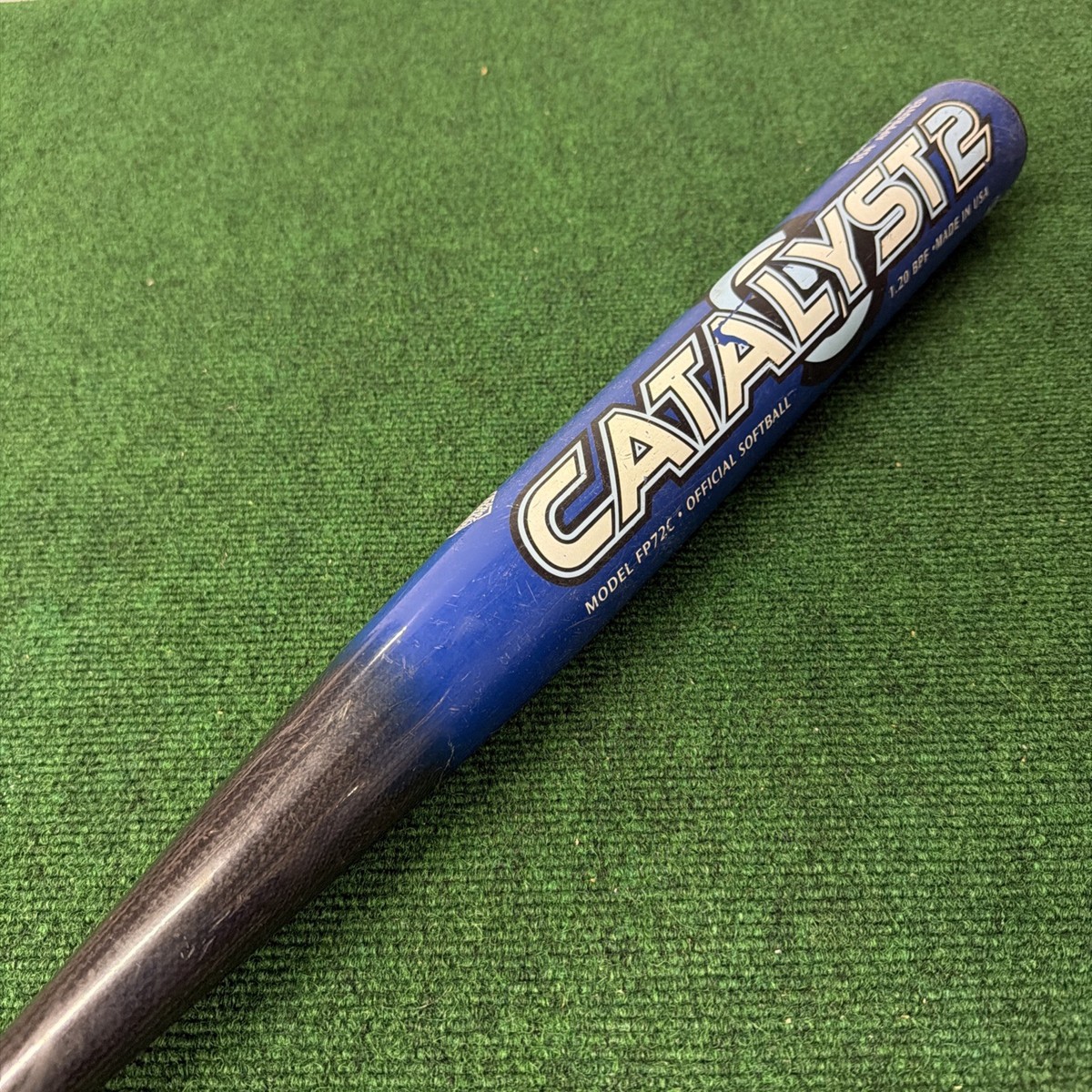 Louisville CATALYST Ⅱ Ti 軟式バット Louisville Slugger TPS Catalyst 2 Softball Bat 33in/25oz -8 Blue