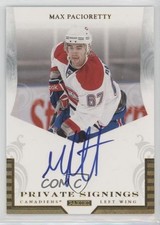 2010-11 Panini Luxury Suite Private Signings Max Pacioretty #MAX Auto 0uj7