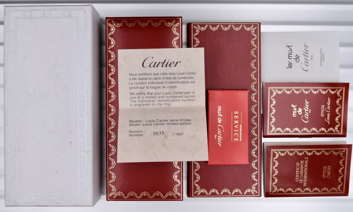 CARTIER Louis Cartier Dandy 150th Anniversary (1847 – 1997