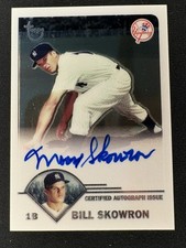 2003 Topps Retired Signature Edition - Bill Skowron Chrome Auto #TA-BS Yankees