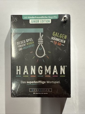 HANGMAN  | Junior Edition   Wortspiel. Galgenmännchen neu gedacht