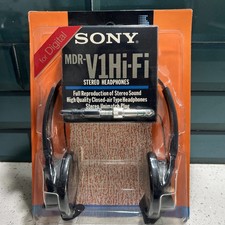Rare Vintage Sony MDR-V1Hi- Fi Studio Dynamic Headphones NEW