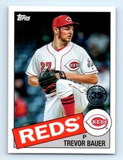2020 Topps 1985 35th Anniversary Trevor Bauer Cincinnati Reds #85-37