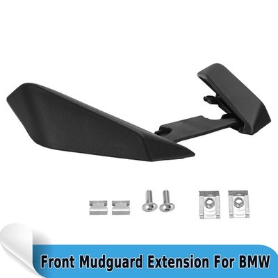 Front Fender Mudguard Extension For BMW R1300GS 2023+ ABS Black Beak Protection