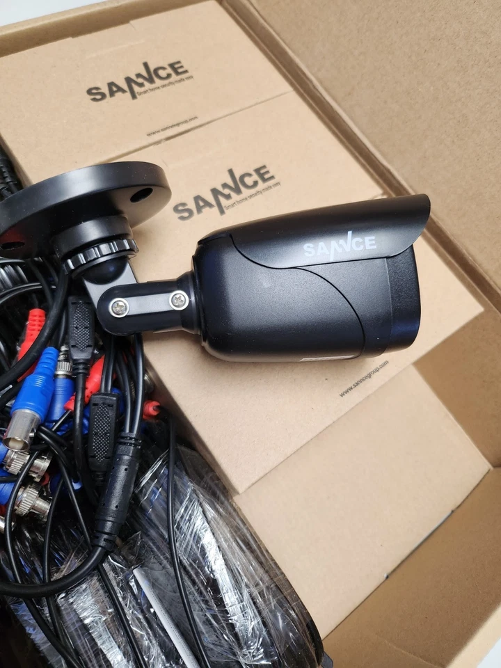 SANNCE HD 2MP 4in1 Outdoor Day Night 100ft IR Cut CCTV Bullet Security Camera - Image 3 of 4